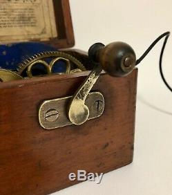 Antique Victorian Magneto Electric Shock Therapy Machine for Nervous Diseases