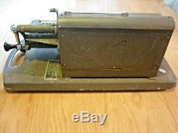 Antique Vintage Britannic Muldivo Pinwheel Calculator Adding Machine Number 22