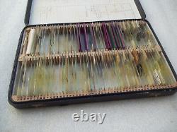 Antique & Vintage Glass Microscope Slides