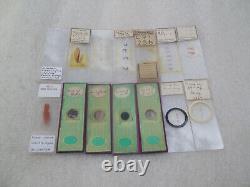 Antique & Vintage Glass Microscope Slides