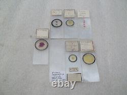 Antique & Vintage Glass Microscope Slides