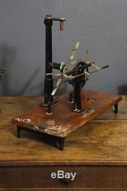 Antique Vintage Science Lab instrument by the central scientific co. Pulley wood
