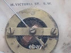 Antique Volt Meter By Tudor Accumulator Co Ltd London c1910s some water marks