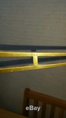 Antique W & T Avery Agate Brass Balance Beam Scales Vintage Scales F2092