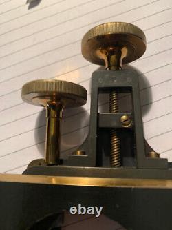 Antique Watson Brass Full Mechanical Microscope Stage for Edinburgh-H Model