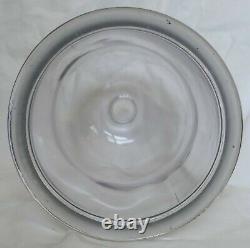 Antique Welch Scientific Glass Bell Jar Laboratory Experiment Vacuum Dome