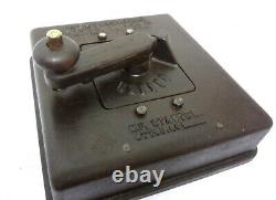 Antique Westinghouse Huge Starter Railroad Rheostat Switch Control 15 Lbs. Rare