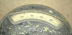 Antique Whitney Electrical Instrument Co Industrial Gauge Gage Watt Hour Meter