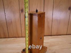 Antique Wood & Glass Welch Science Tester