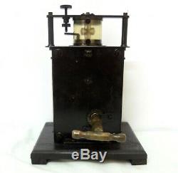 Antique XIX Century Superb Quality French Lab Wind Up Motor Engine Clockwork See