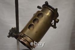 Antique brass ISGT Cooke Troughton Simms Microscope magnifying lamp