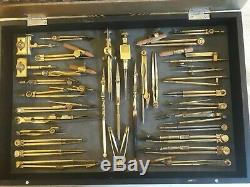 Antique drawing instruments