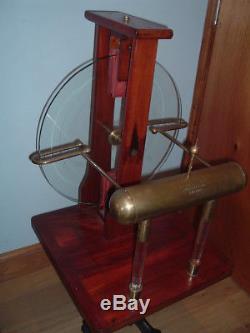 Antique electrostatic Cuthbertson type generator. Wimshurst