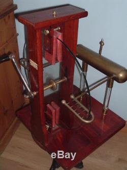 Antique electrostatic Cuthbertson type generator. Wimshurst