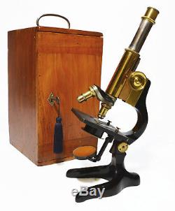 Antique microscope, Ernst Leitz of Wetzlar, circa 1920