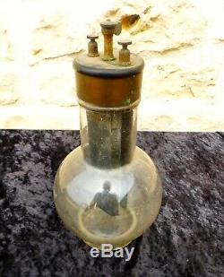 Antique scientific items Edison cell Grenet battery