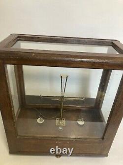 Antique scientific laboratory scales