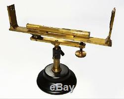 Antique surveyor's instrument sight