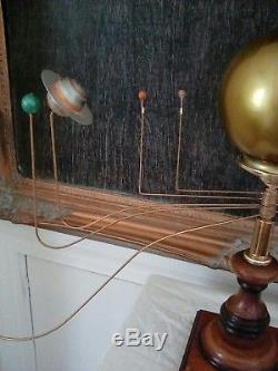 Antiqued Orrery Planetarium by South Carolina artist, Will S. AndersonSALE