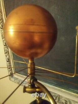 Antiqued Orrery solar system by South Carolina artist, Will S. Anderson