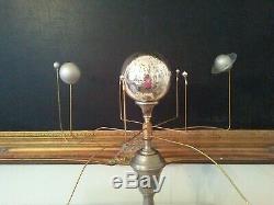 Antiqued Planetarium Orrery by South Carolina artist, Will S. Anderson