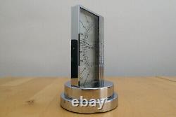 Art Deco Zeiss Ikon Desk Barometer 1930s bauhaus Chrome