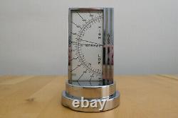 Art Deco Zeiss Ikon Desk Barometer 1930s bauhaus Chrome