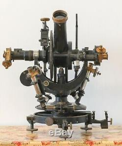 Astronomical wagon Hildebrand Freiberg. Antique scientific instruments. Museum