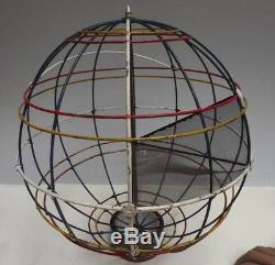 Astronomy Celestial Sphere Lines of Latitude & Longitude C1950 Rare