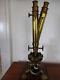 BAKER WENHAM BINOCULAR MICROSCOPE ca 1860