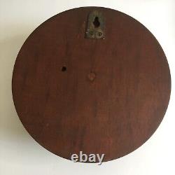 BAROMETER CHADBURN'S LTD MAHOGANY ANEROID LIVERPOOL c 1930s FINE QUALITY