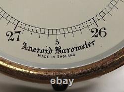 Barometer Marine Aneroid Barometer Working Bulkhead Barometer C1920