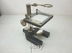 Bausch And Lomb Optical Dissecting Botanical Microscope No 37969 VTG With Case
