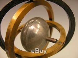 Beautiful Early Physics Gyroscope complete with Original Finish and Paint