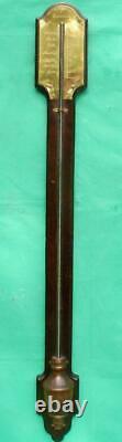 Borrelli Inverness Vintage Scottish Mahogany Stick Barometer