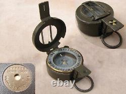 British Army Stanley G150 degrees version prismatic compass