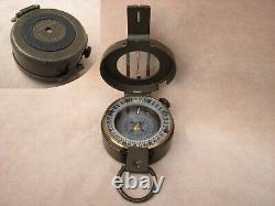 British Army Stanley G150 degrees version prismatic compass