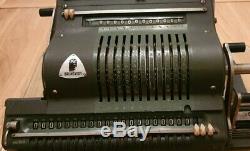 Brunsviga 20 Mechanical Calculator c1910 fully working Vintage Antique Rare