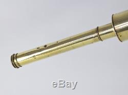 C1790 Dollond of London Large Brass Library Telescope