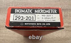 COLLECTIBLE Mitutoyo Digital 0-25mm Digimatic Micrometer(STILL IN ORIGINAL SEAL)