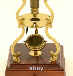 C. 18th Culpeper brass microscope (c. 1785)