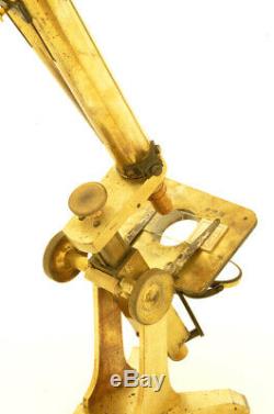 C. 19th Pillischer binocular Microscope (C. 1865)