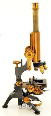 C. 19th Watson'Edinburgh H' microscope (1906), microscopio