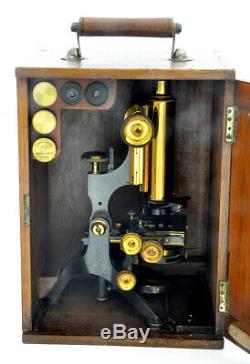 C. 19th Watson'Edinburgh H' microscope (1906), microscopio