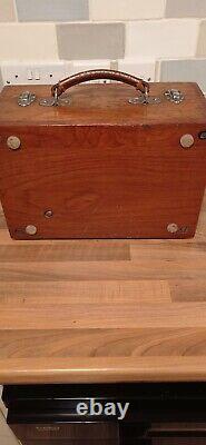 Cambridge Portable Potentiometer in wooden box Type No 44228 vintage collectable