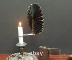 Candle Fan Microscope Shagreen Case Silver Fan 1756 Peter Archambo I