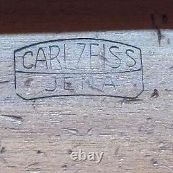 Carl Zeiss Jena Boxed Set of 5 Microscope Substage Lens Centring Holders + Extra