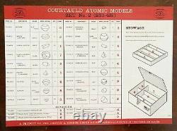 Cased Courtauld Atomic Model Set By Griffin & George