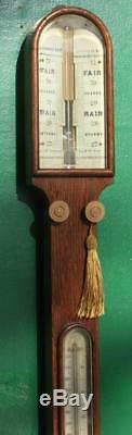 Chadburn Brothers Sheffield & Liverpool Antique Stick Barometer