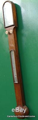 Chadburn Brothers Shefield & Liverpool Victorian Antique Stick Barometer